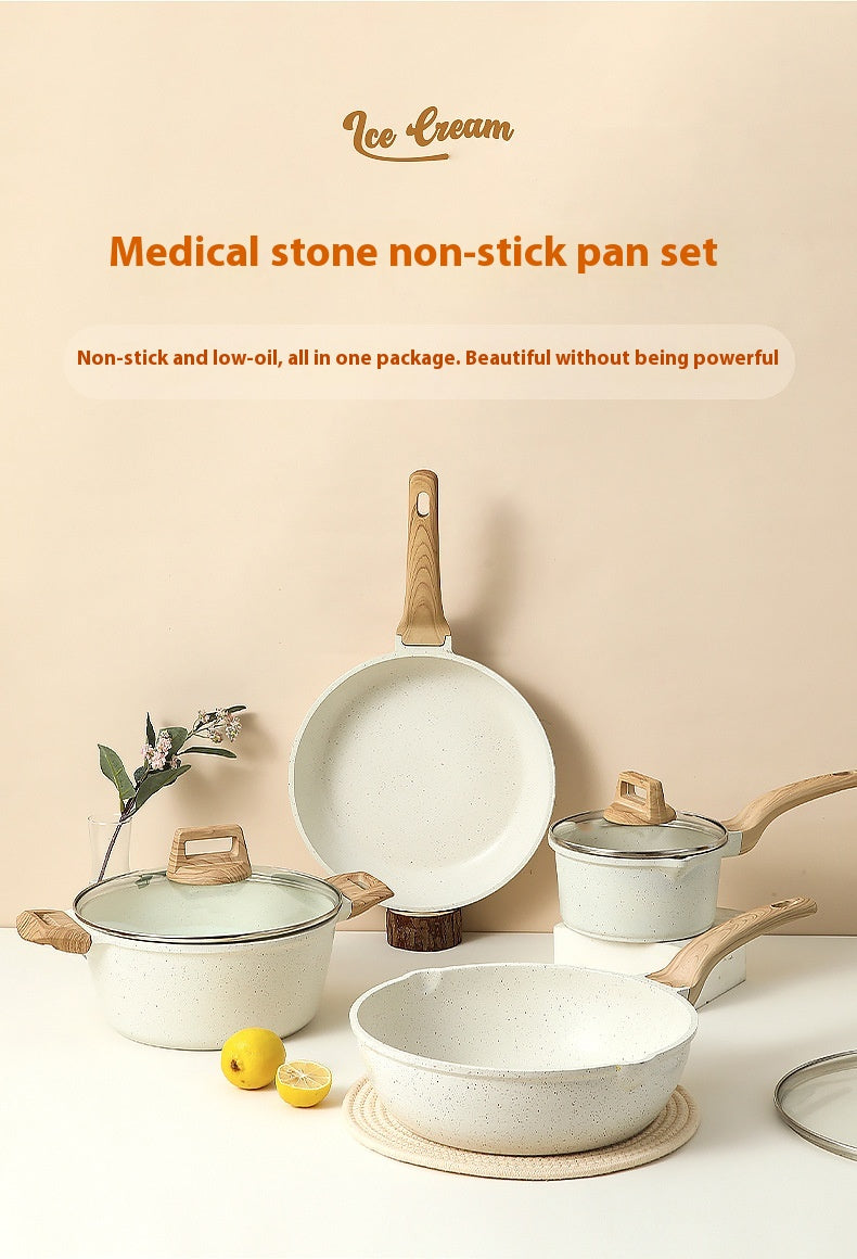 Stone Non-stick Cookware Set The Unalia Brand