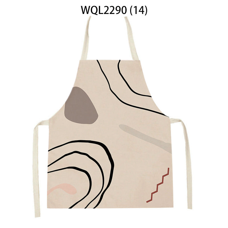 Nordic Print Kitchen Apron The Unalia Brand