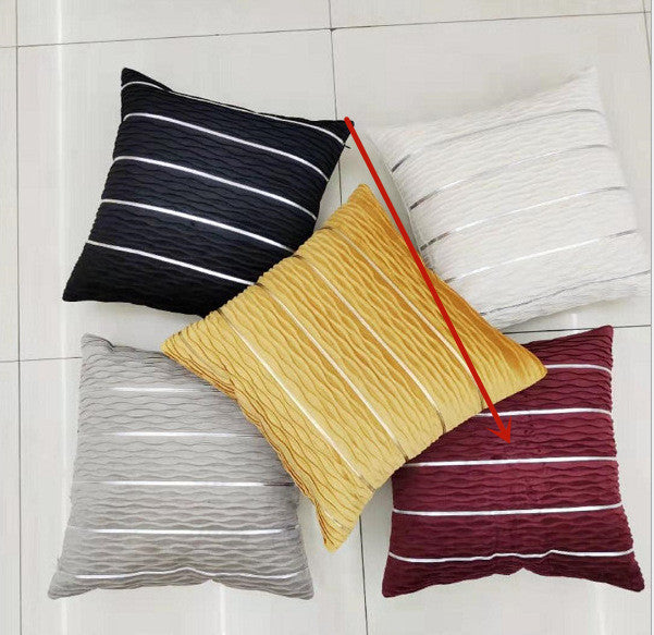 Assorted Striped Cushion Covers The Unalia Brand