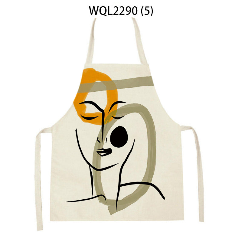 Nordic Print Kitchen Apron The Unalia Brand