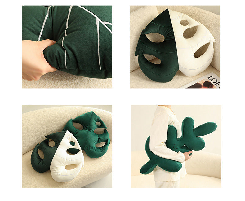 Assorted Green Plant Pillows The Unalia Brand