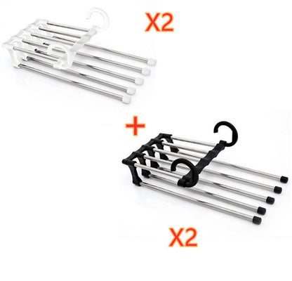 5 In 1 Multifunctional Wardrobe Hanger The Unalia Brand