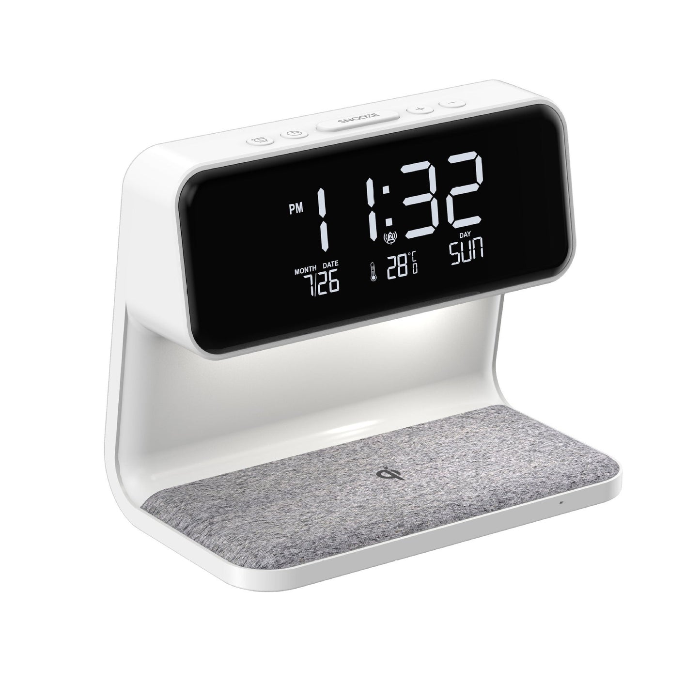 3 In 1 Wireless Alarm Clock The Unalia Brand