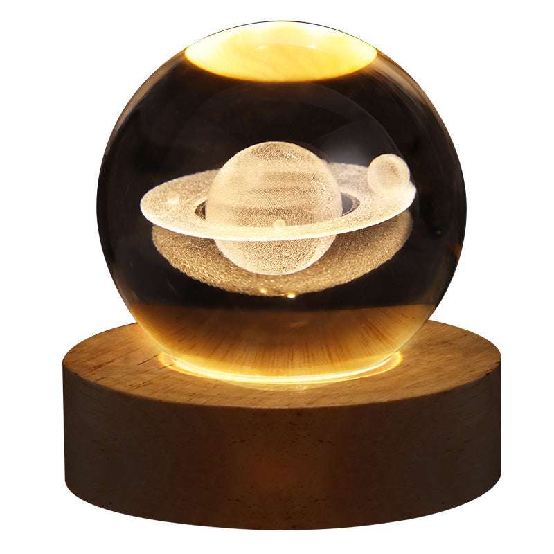 Assorted Crystal Ball Night Lamp The Unalia Brand