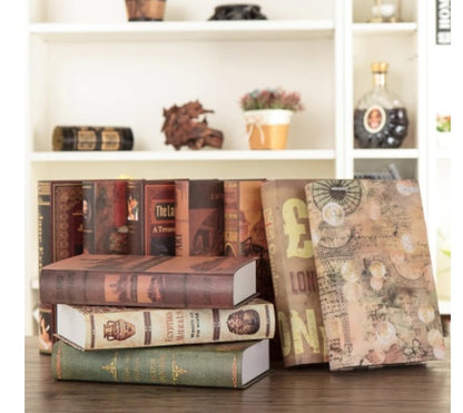 Retro Decorative Faux Books