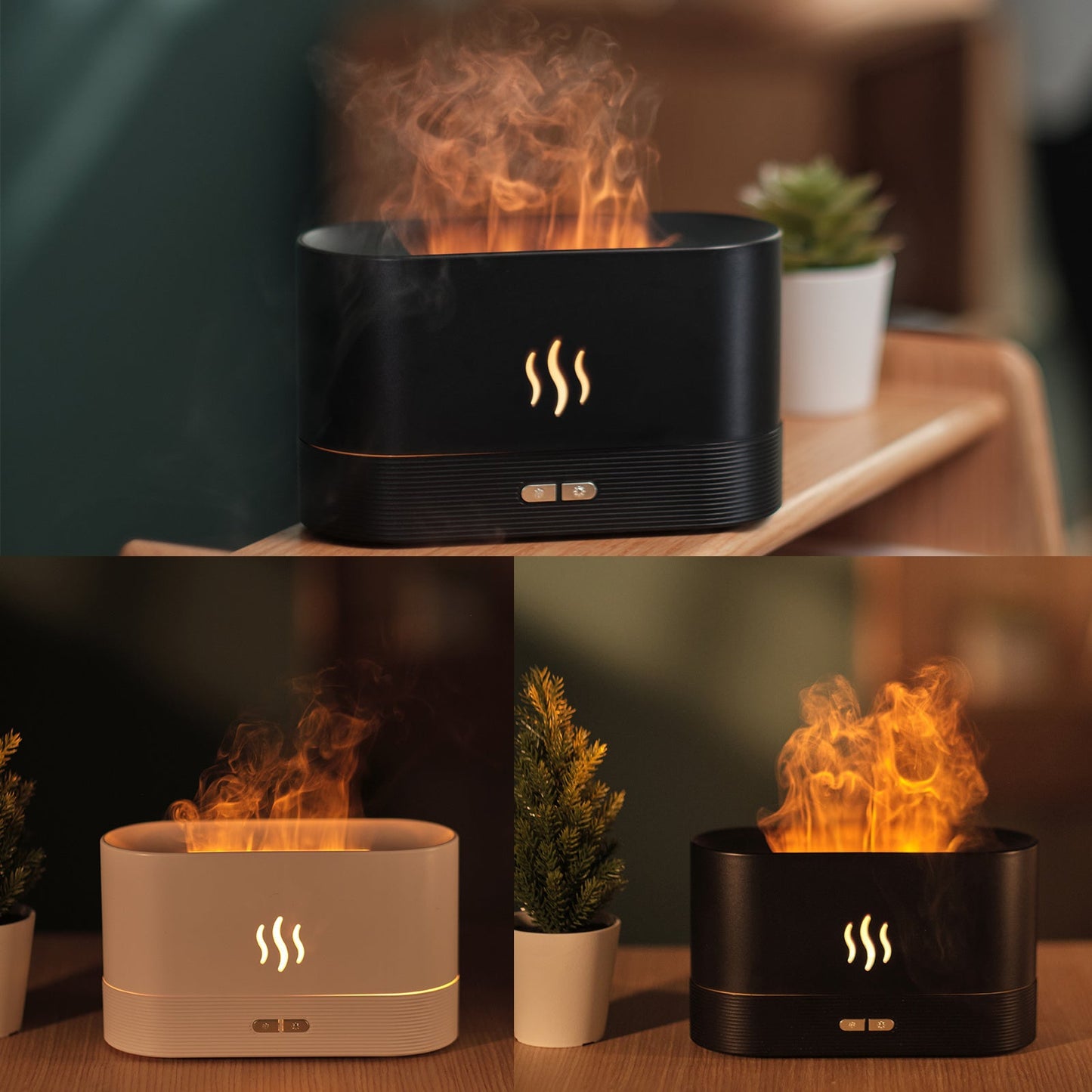 Flame Light Aroma Diffuser The Unalia Brand