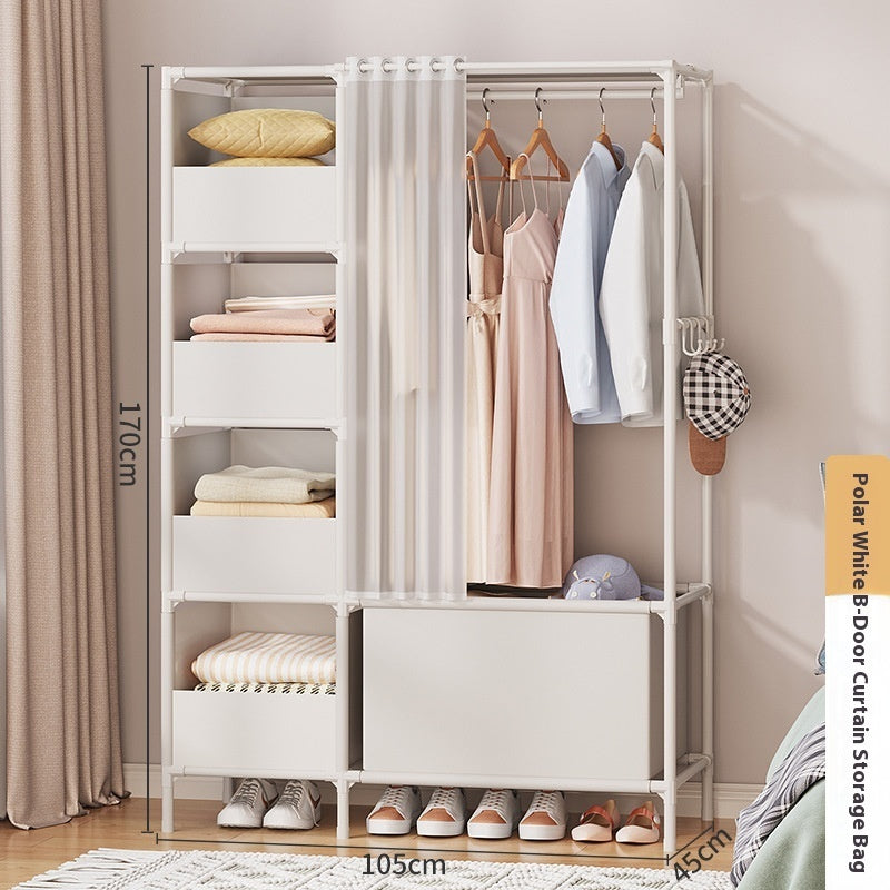 Wardrobe Home Bedroom Simple Assembly Wardrobe The Unalia Brand