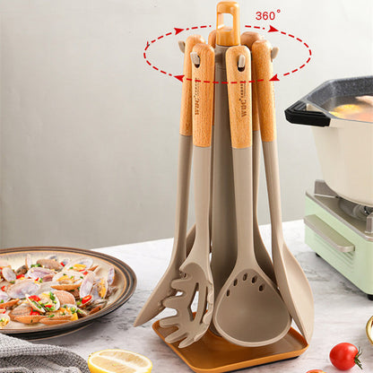 Non-Stick Silicone Utensil Set The Unalia Brand