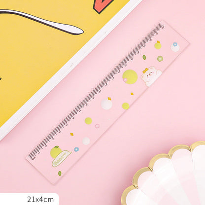 Assorted Cartoon Acrylic Ruler The Unalia Brand