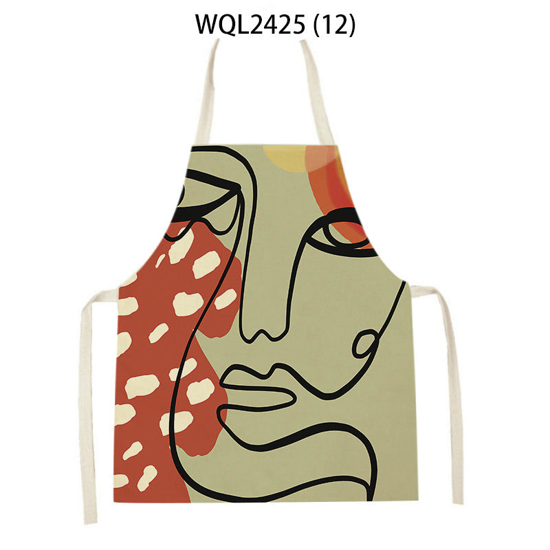 Nordic Print Kitchen Apron The Unalia Brand