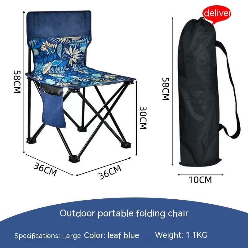 Portable Outdoor Folding Chair Small Bench Maza Fishing Equipment Home The Unalia Brand