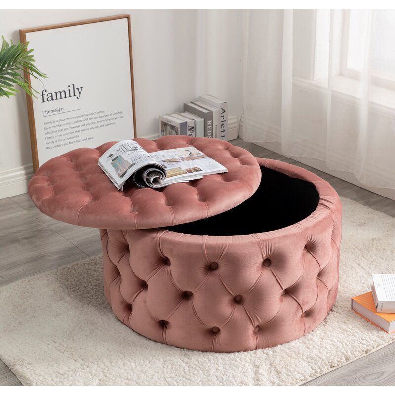 American Luxury Velvet Shoes Stool Storage The Unalia Brand