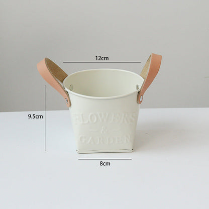 Garden Bucket Metal Pot The Unalia Brand