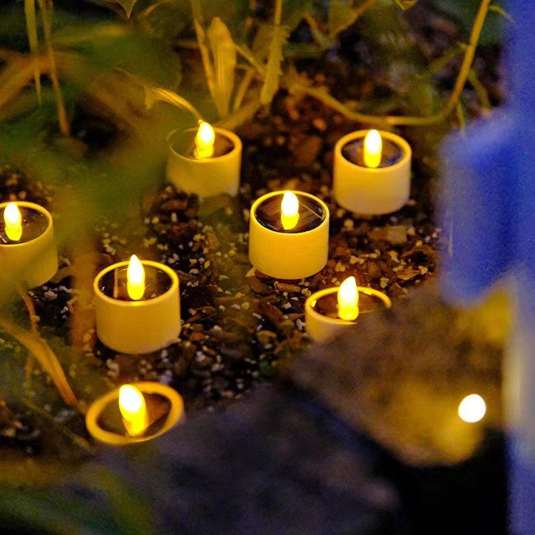 Mini Solar Garden Candles Lamp The Unalia Brand