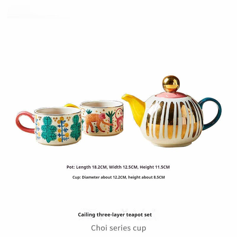 Cup Exotic Coffee Cup Suit Teapot Ceramic The Unalia Brand