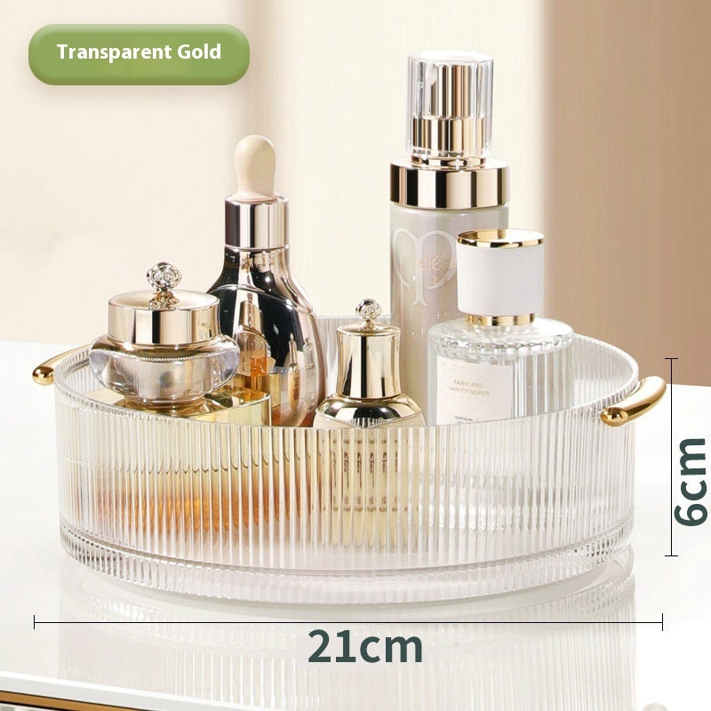 Plastic Cosmetics Rotating Storage Box The Unalia Brand