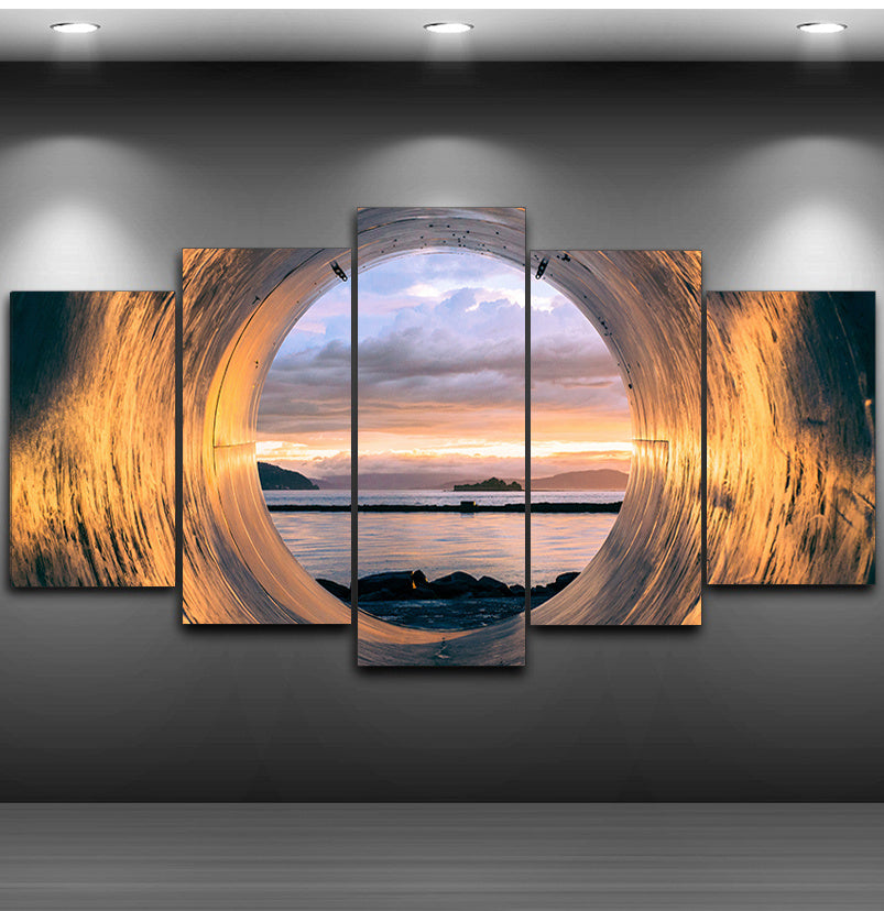 Sunset Seascape Canvas