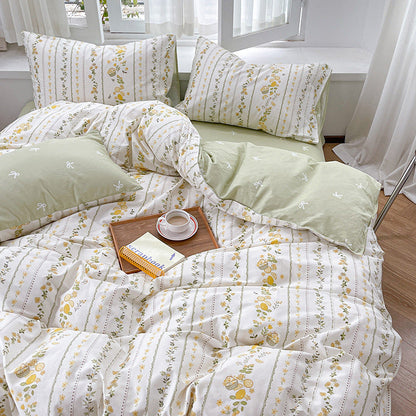 Vintage Cotton Floral Bedding Set The Unalia Brand