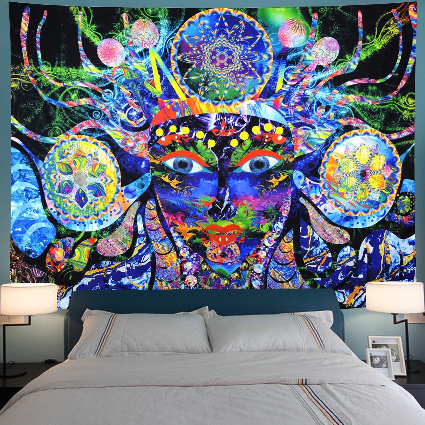 Home Decoration Psychedelic Background Cloth The Unalia Brand