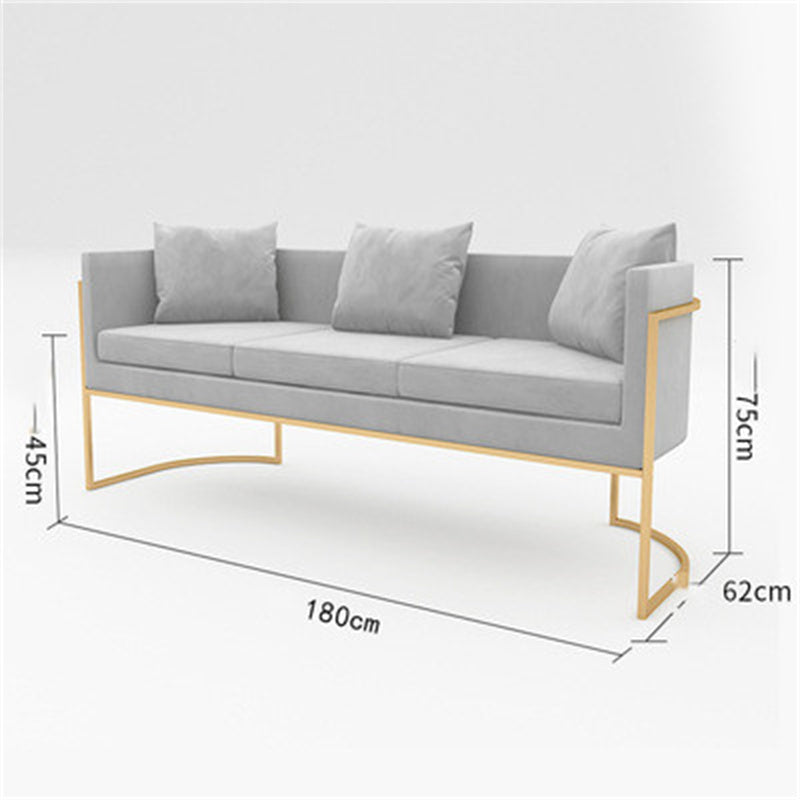 Modern Velvet Sofa + Table Set The Unalia Brand