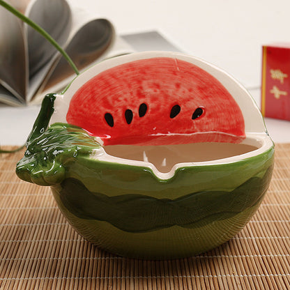 Home Ceramic Fruit Crafts Ashtray The Unalia Brand