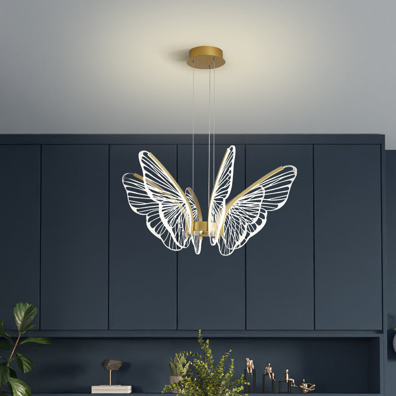 Butterfly Acrylic Pendant Lamp The Unalia Brand