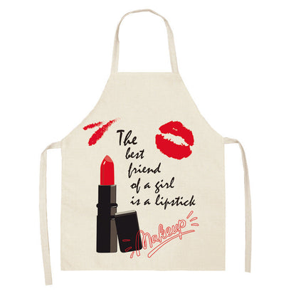 Lipstick Kitchen Apron The Unalia Brand