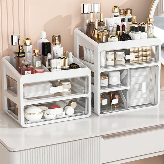 Desktop Transparent Drawer Cosmetic Storage Box The Unalia Brand