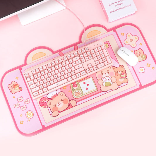 Pink Bear Bakery Mouse Pad The Unalia Brand