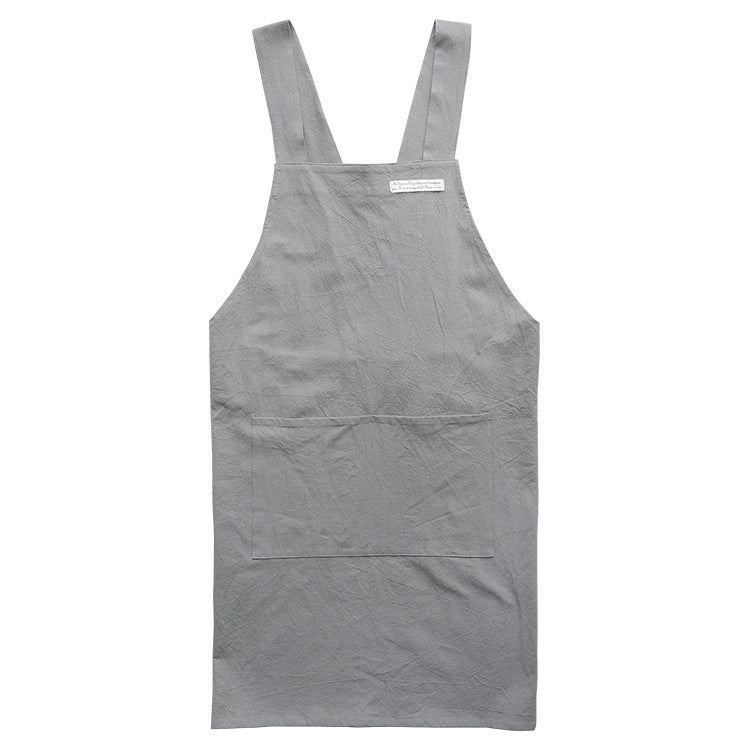 Linen Jean Kitchen Apron The Unalia Brand