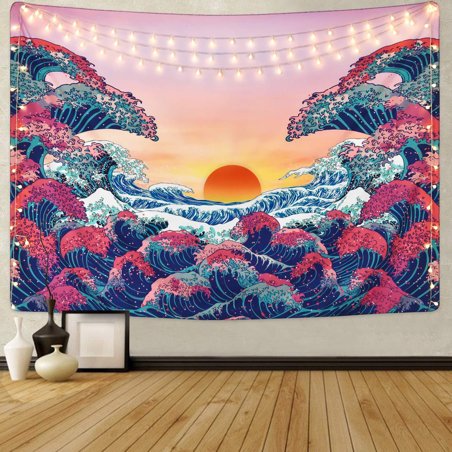 Home Decoration Psychedelic Background Cloth The Unalia Brand