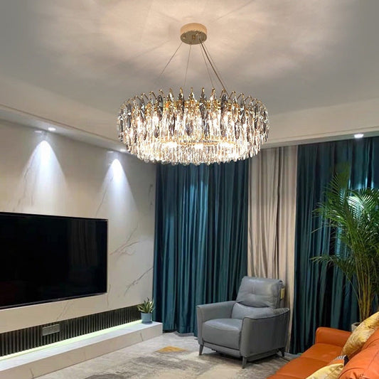 Light Luxury Chandelier Living Room Luxury Crystal Diamond Fashion The Unalia Brand