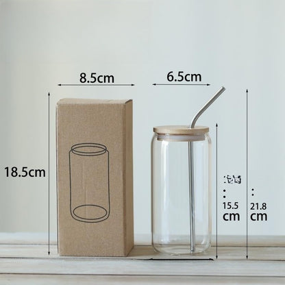 Temperature Resistant Glass + Straw The Unalia Brand