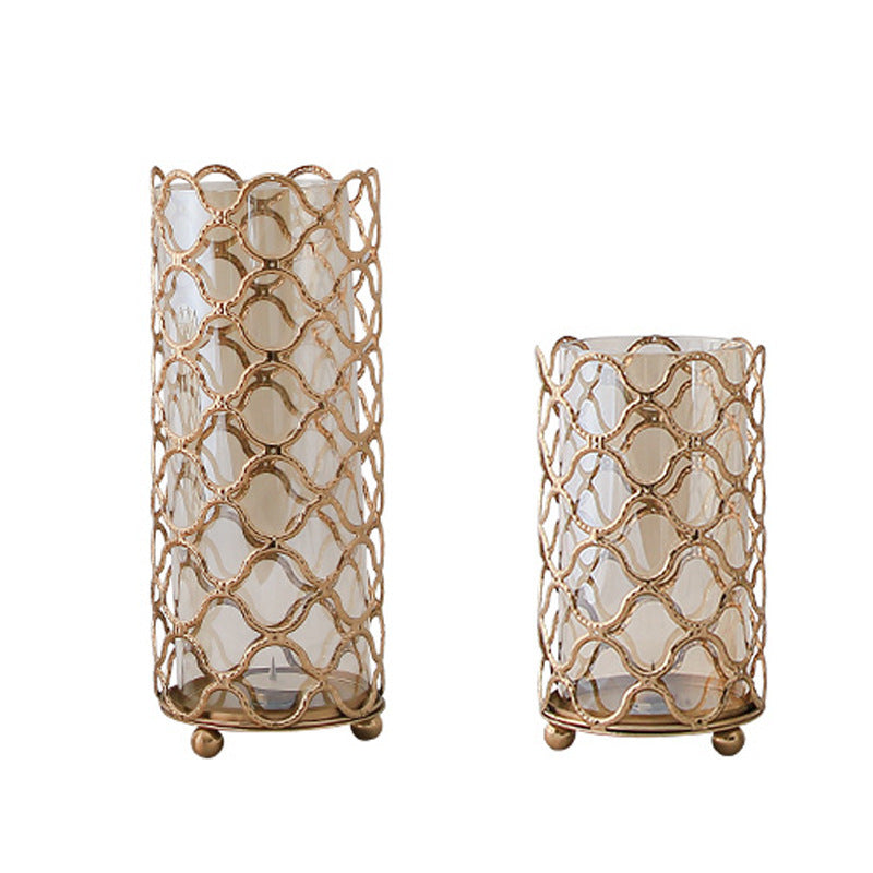 Gold Printed Geometric Vases The Unalia Brand