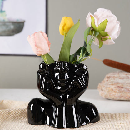 Assorted Sculpture Flower Vase The Unalia Brand