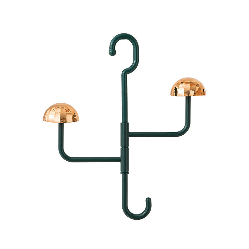 Mushroom Rotating Coat Rack Scarf Bag Storage Seamless Hook The Unalia Brand