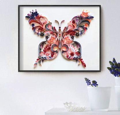 Butterfly Quilling Illustration Pack The Unalia Brand