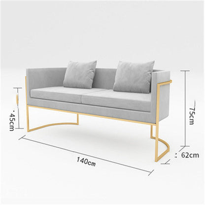 Modern Velvet Sofa + Table Set The Unalia Brand