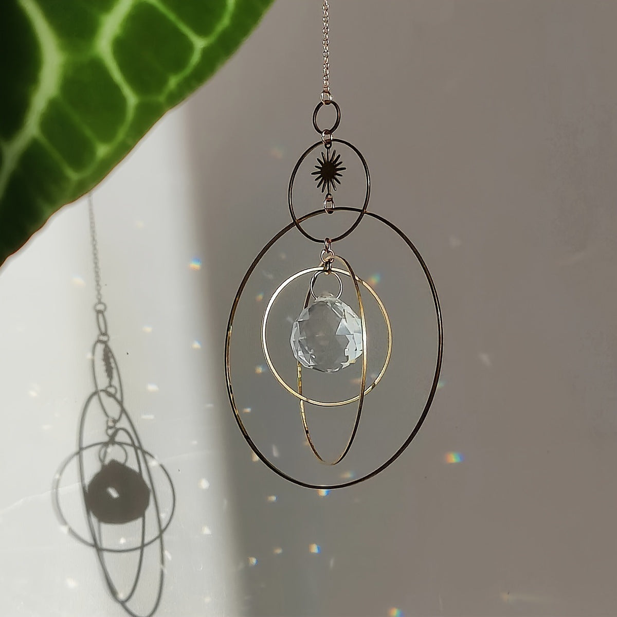 Sun Catcher Crystal Ball Pendant The Unalia Brand