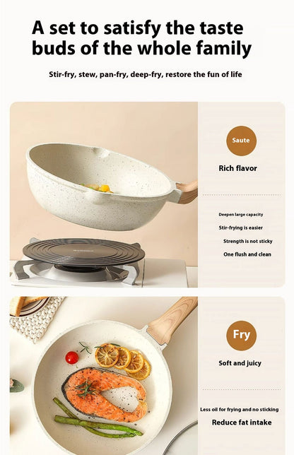 Stone Non-stick Cookware Set The Unalia Brand