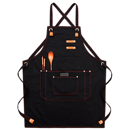 Minimalist Denim Apron The Unalia Brand