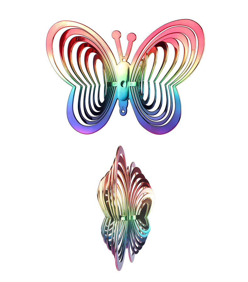 Rainbow Butterfly Wind Chimes The Unalia Brand