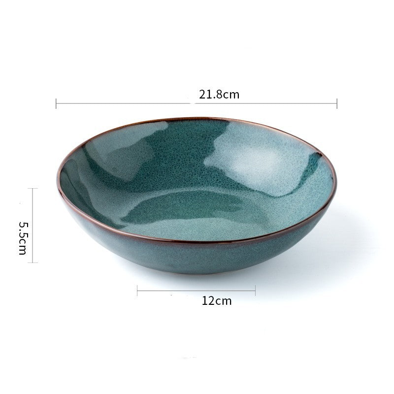 Home Creative Ceramic Bowl Retro The Unalia Brand