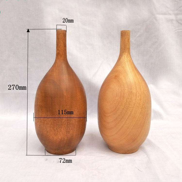 Handmade Chinese Wooden Vase The Unalia Brand