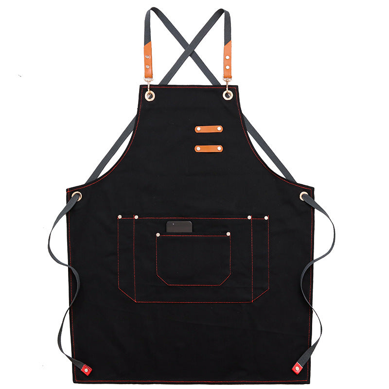 Minimalist Denim Apron The Unalia Brand