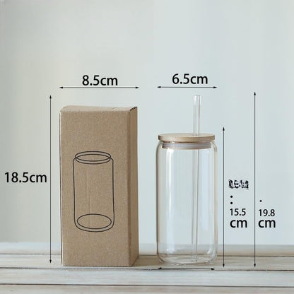 Temperature Resistant Glass + Straw The Unalia Brand