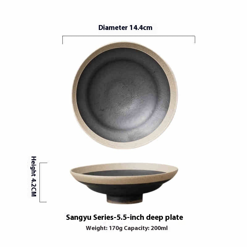 Round Soup Deep Plates The Unalia Brand