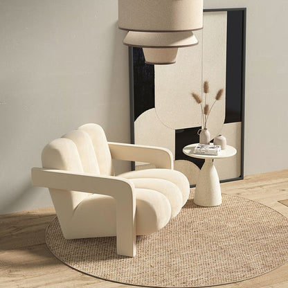 Simple Fabric Single Chair In The Living Room The Unalia Brand