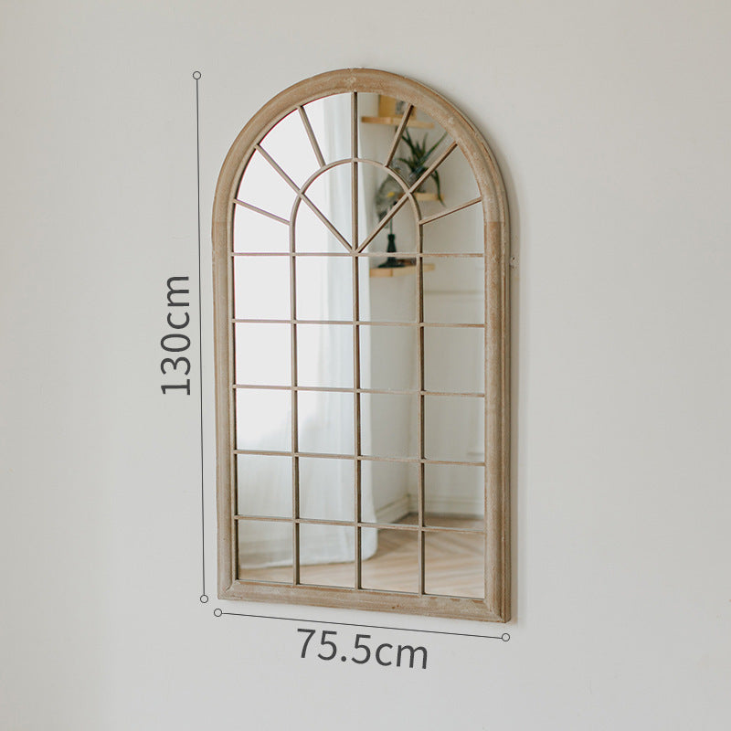 Retro False Window Decoration French Wall Mirror Landing The Unalia Brand