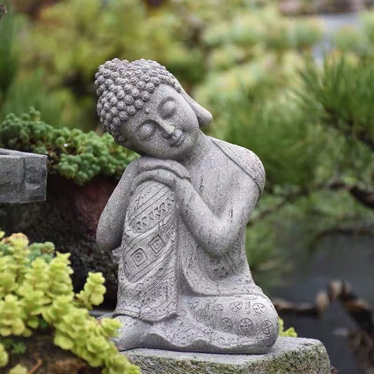 Resin Zen Buddha Statue The Unalia Brand